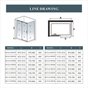 AICA-120x70CM-Frameless-Sliding-Shower-Enclosure-5