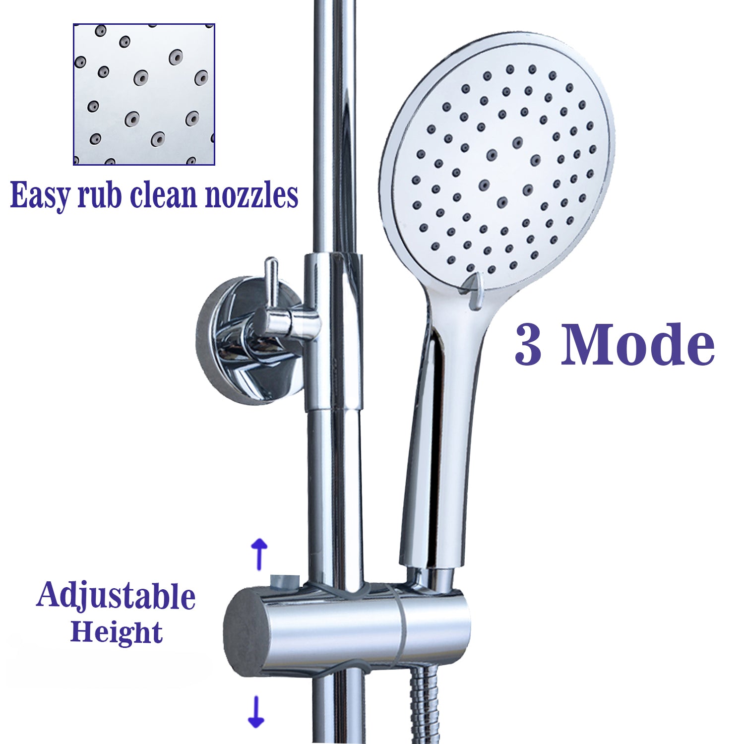 AICA Thermostatic Shower Set 2 Years Quality Problem Replacement