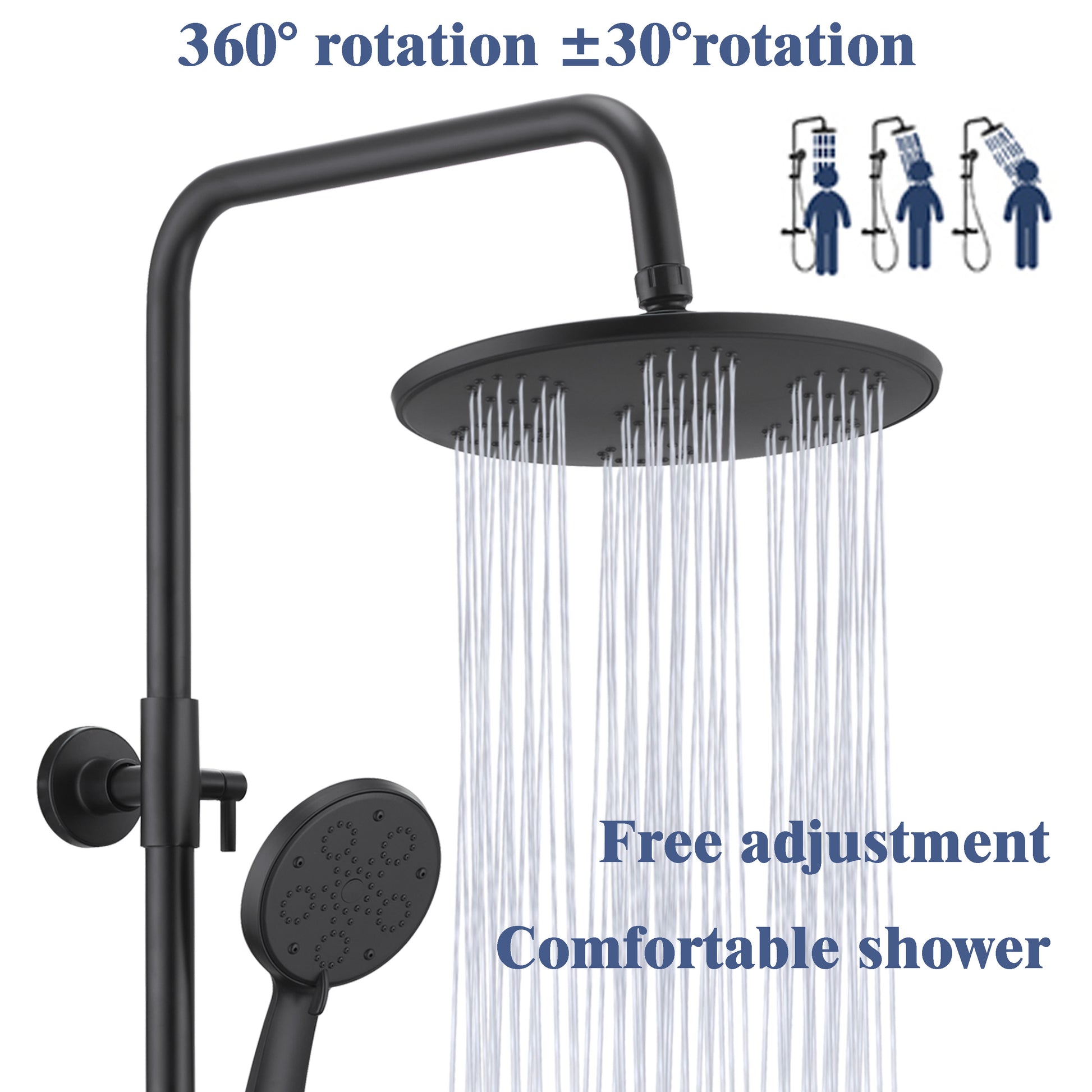 AICA Thermostatic Shower Set 2 Years Quality Problem Replacement