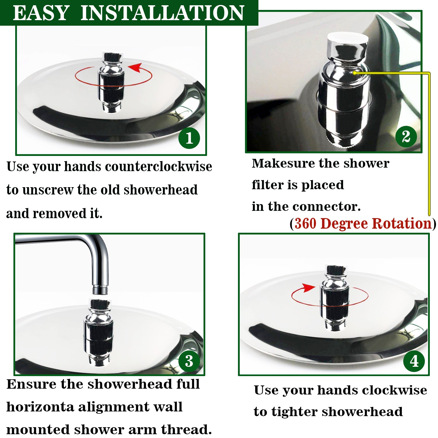 AICA Concealed Thermostatic Shower Set 2 Years Quality Problem Replacement