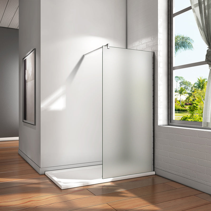 Walk In Shower Screen Panel Wet Room Easy Clean Glass