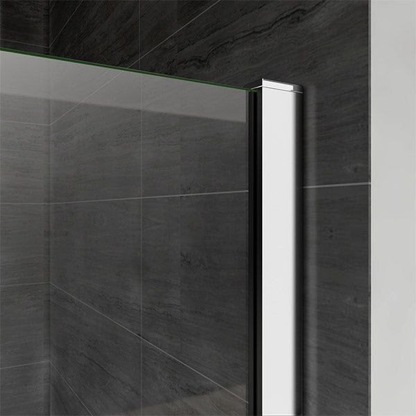700mm Walk In Shower Enclosure Wet Room Screen 200cm with Flipper Panel