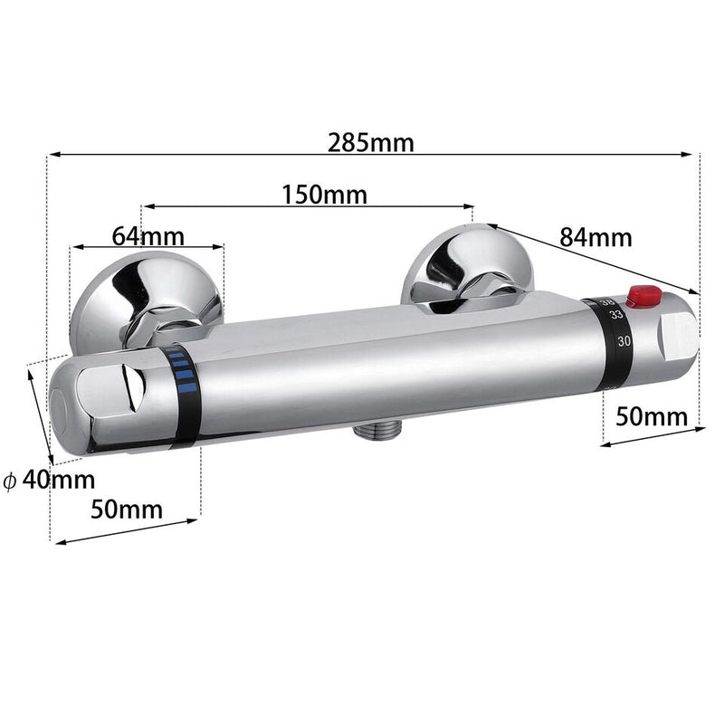 AICA thermostatic shower valve