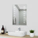 Fogless Bathroom mirror with LED lights