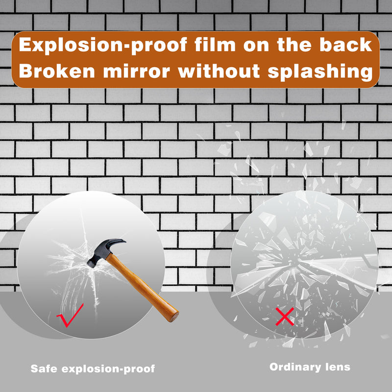 TZBY-J-7X Bathroom Environmental friendly Mirror with Copper-free ,Explosion-proof, Vertical (Copy)