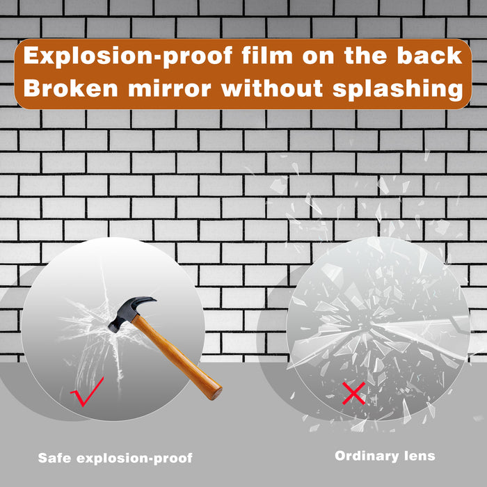 TZBY-J-7X Bathroom Environmental friendly Mirror with Copper-free ,Explosion-proof, Vertical (Copy)