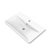 Gloss White Vanity Unit with Basin Wall-hung