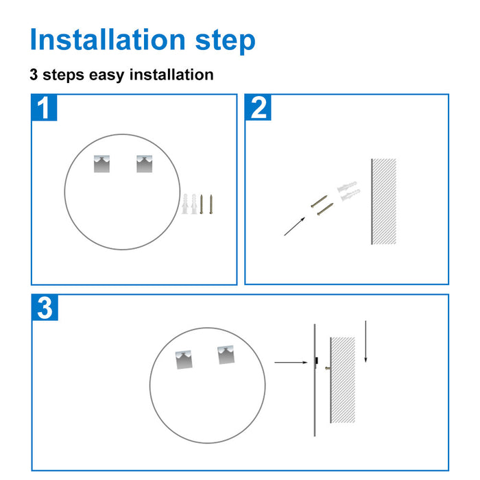 TZBY-J-7X Bathroom Environmental friendly Mirror with Copper-free ,Explosion-proof, Vertical (Copy)