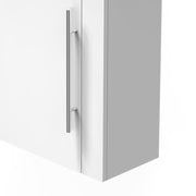 Small vanity unit with sink wall-hung