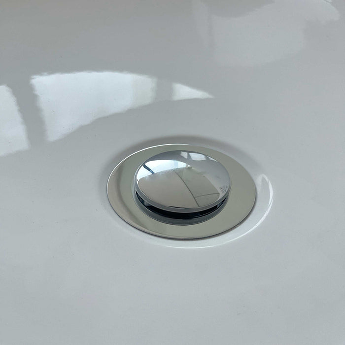 Freestanding Double Ended Bath Tub 1700x800mm Integral Waste & Overflow