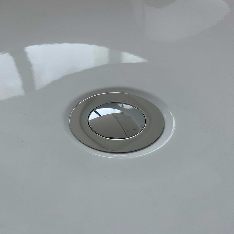 AICA Bathroom Freestanding Double Ended Bathtub 1500x720mm