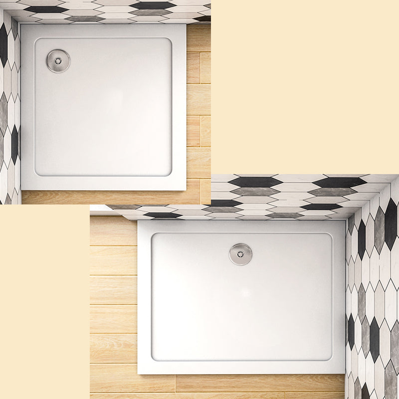 Rectangle Square Slimline Stone Tray Shower Enclosure Base