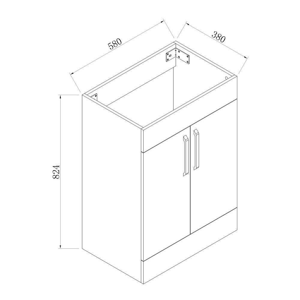 Free-standing-Storage-Cabinet-vanity-unit