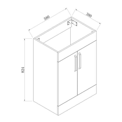 Free-standing-Storage-Cabinet-vanity-unit