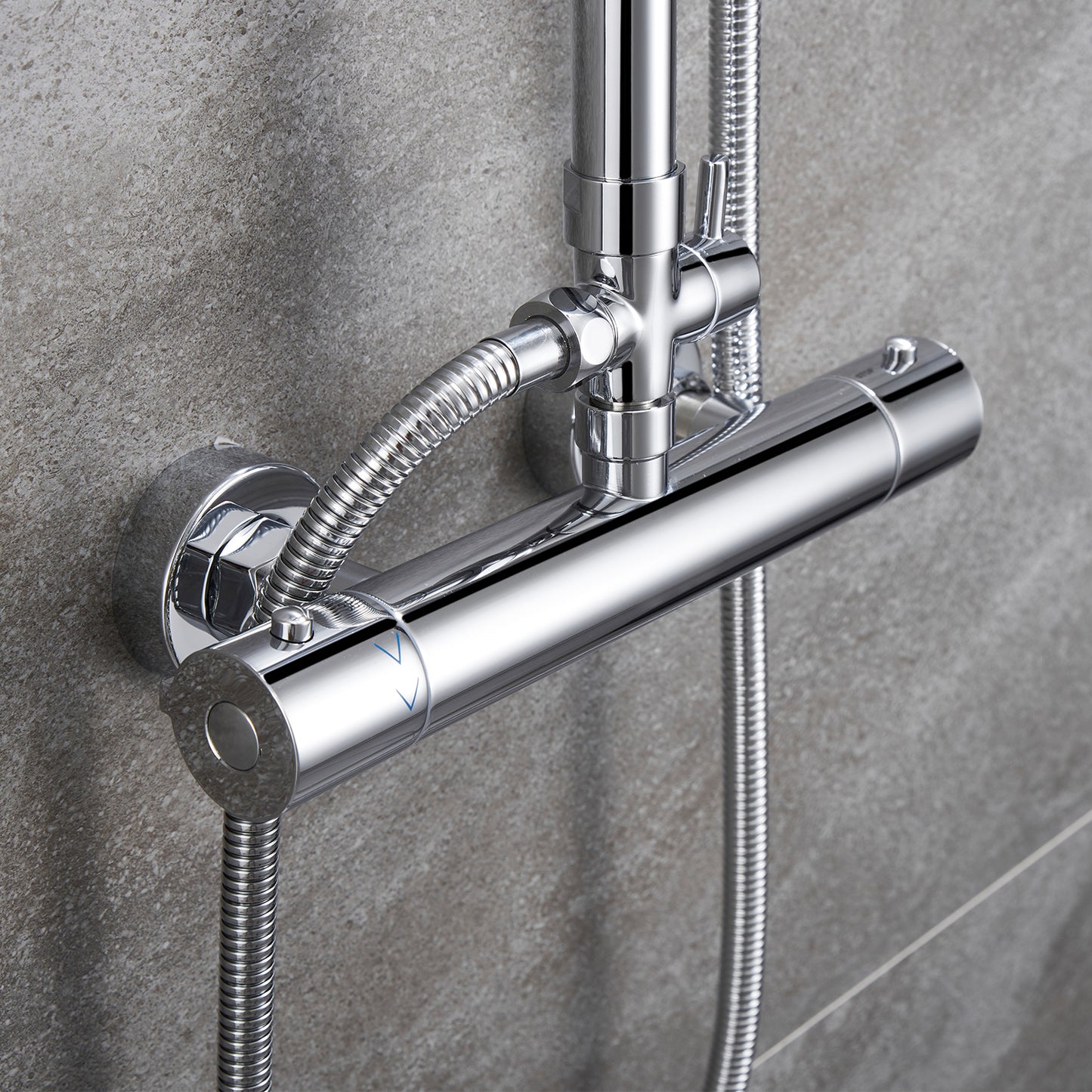 AICA thermostatic shower mixer details