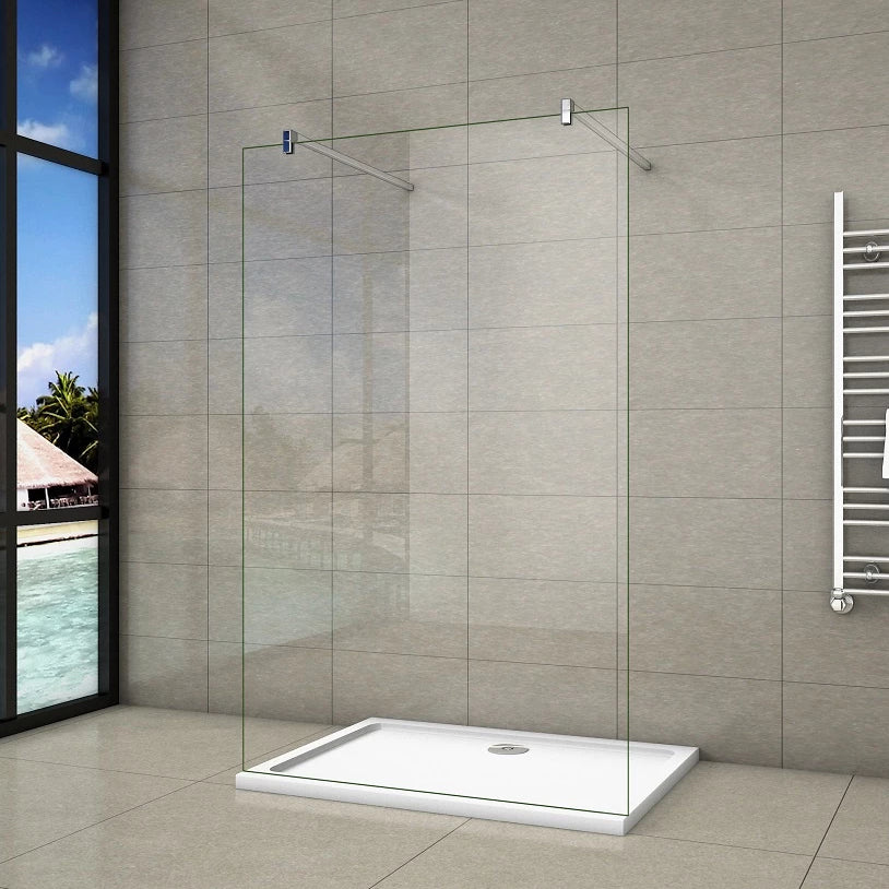 700-1400mm Wet Room Shower screen,1850 1950 2000 Height