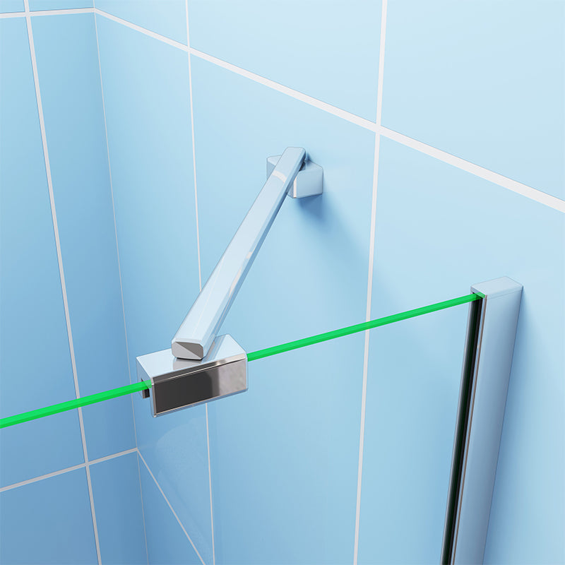 1000x1400mm 3 Fold Folding Pivot Hinge Bath Shower Screen
