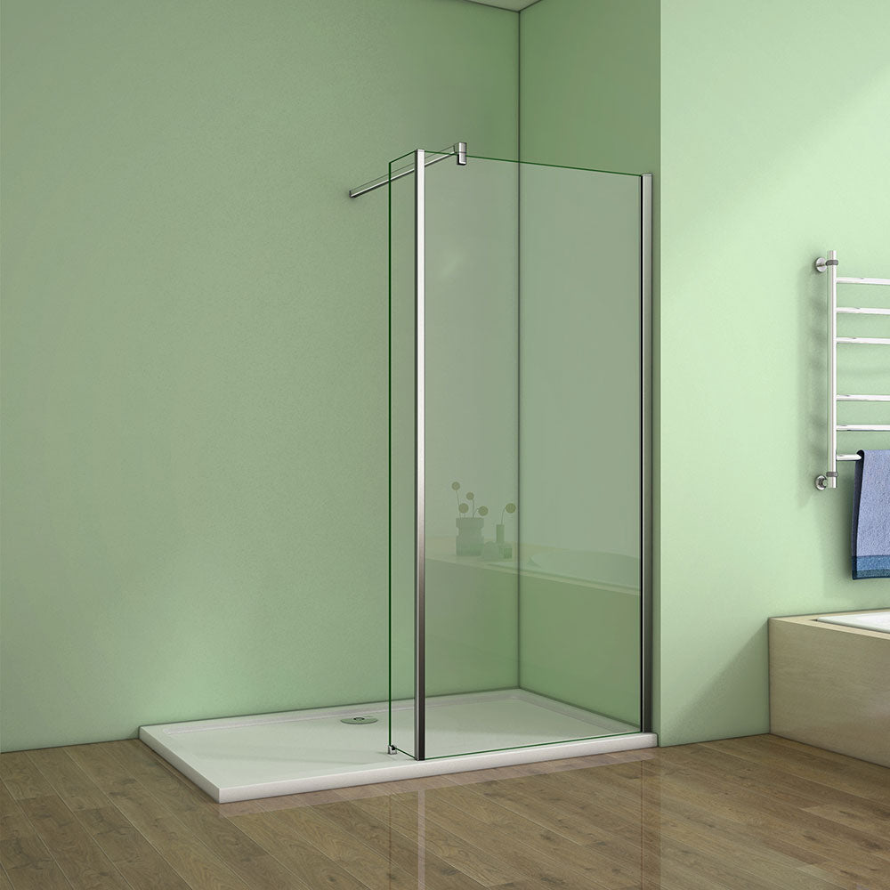 8mm glass,EasyClean,Chrome,wet room