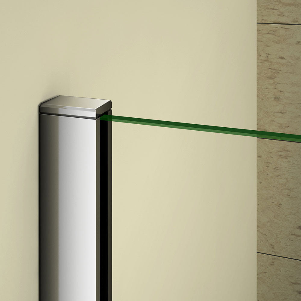 Walk in Shower Screen Panel Enclosure NANO 8mm Glass 195CM