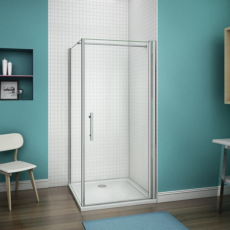 Pivot Shower, AICA shower enclosure, Door 700-1000 ,700-900 Panel,Tray