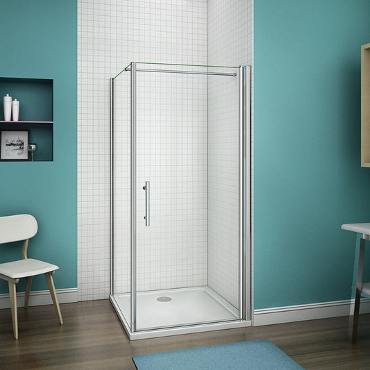 Pivot Shower, AICA shower enclosure, Door 700-1000 ,700-900 Panel,Tray