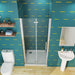 AICA-bathrooms-Frameless-bi fold-Shower-Hinge-Enclosure-1