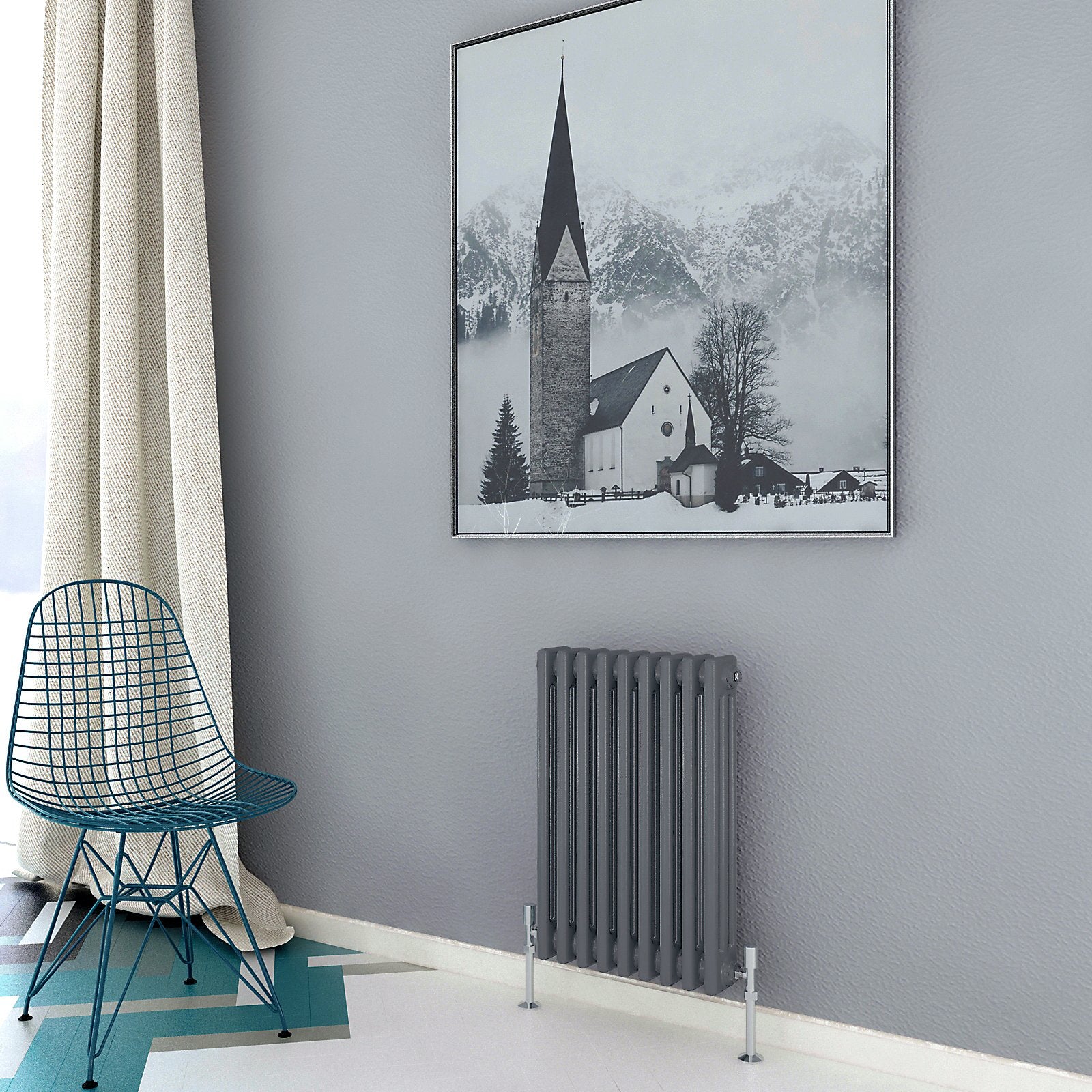Shop For Aica Cast Iron Style Horizontal Traditional 2&3 Columns Radiator
