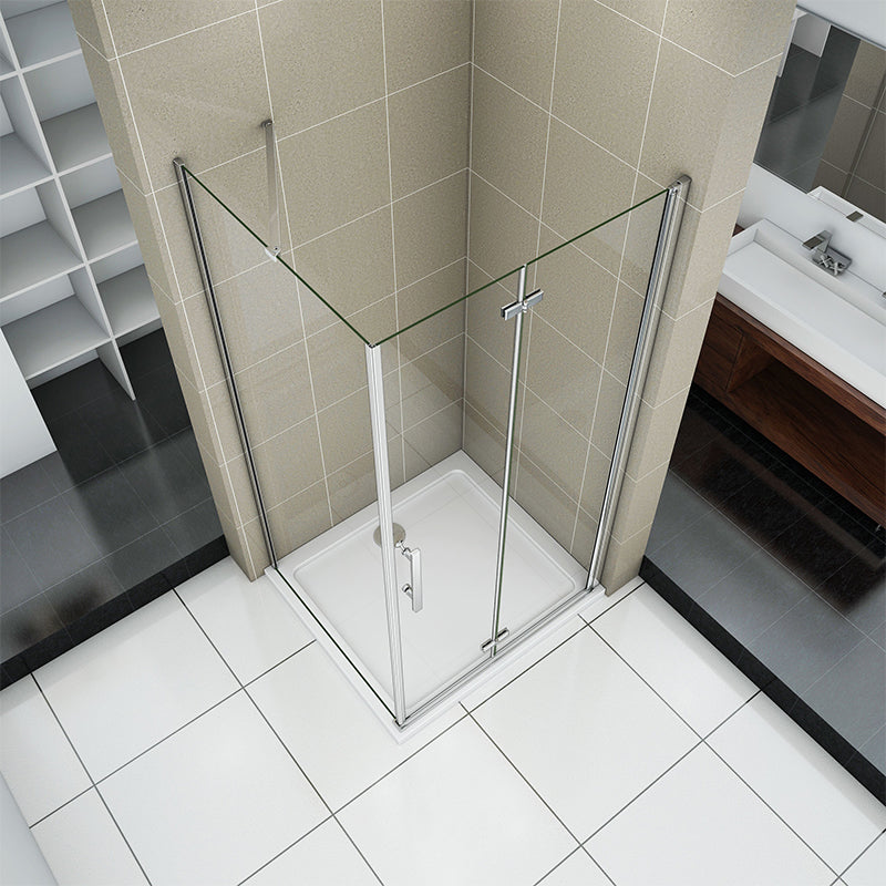 700-1000x1850mm Chrome pivot shower rectangle enclosures,Shower tray O