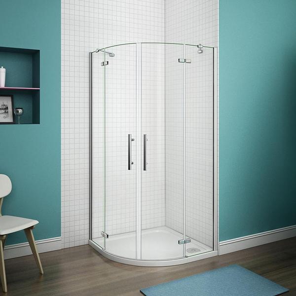 Quadrant Shower Enclosure Glass Cubicle 80x80/90x90x190cm