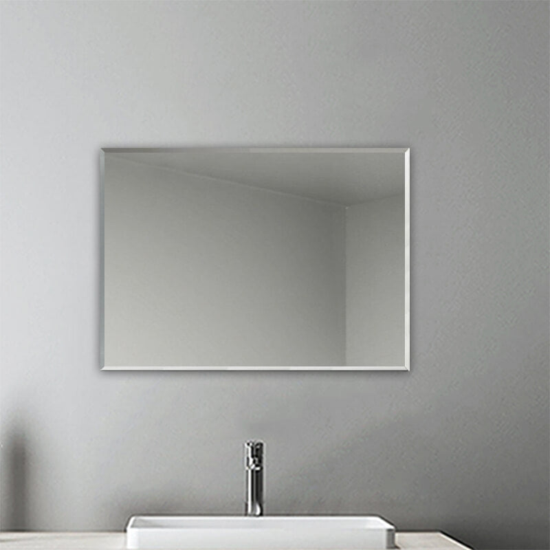 Frameless Plain Mirror Large Full Length Bathroom Bedroom