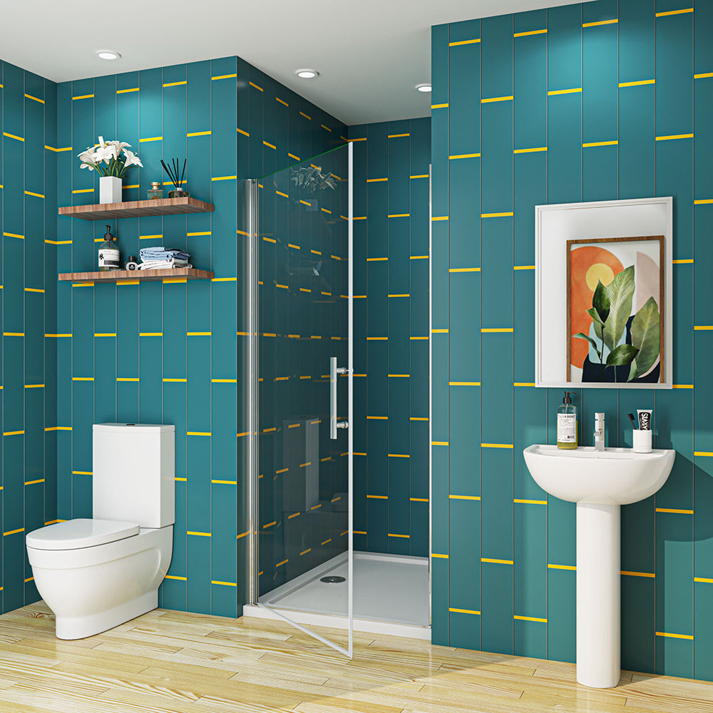 AICA-bathrooms-Pivot-Shower-Frameless-Enclosure-Door-3