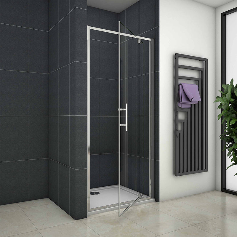 Pivot Shower Door Walk In Shower Enclosure Cubicle Screen Panel