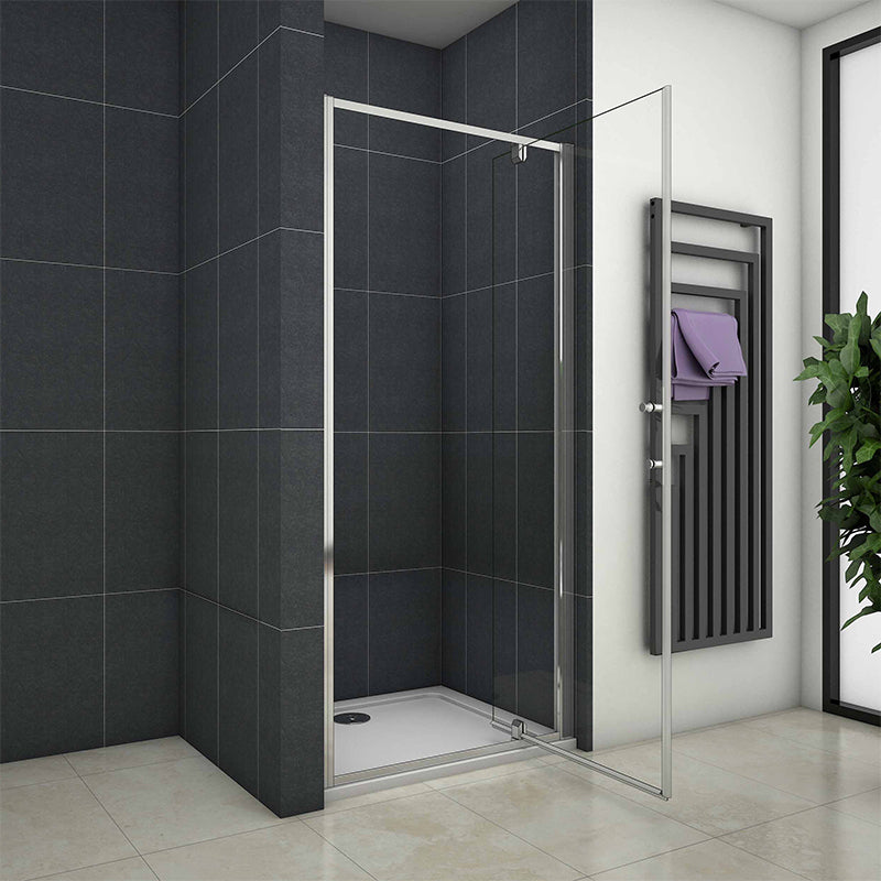 Pivot Shower Door Walk In Shower Enclosure Cubicle Screen Panel