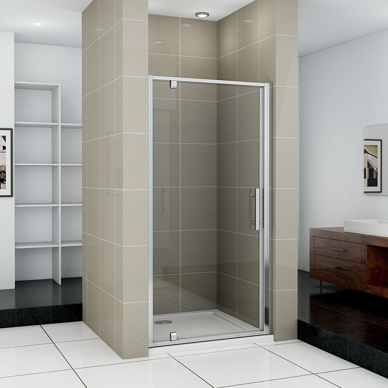 Pivot Shower Door 185cm Door Shower Bath Enclosure