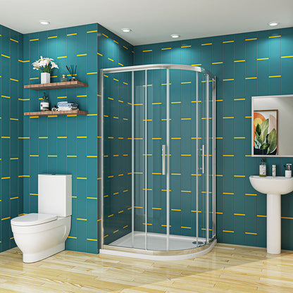 AICA-bathrooms-90x80cm-Sliding-Shower-Quadrant-Enclosure-2