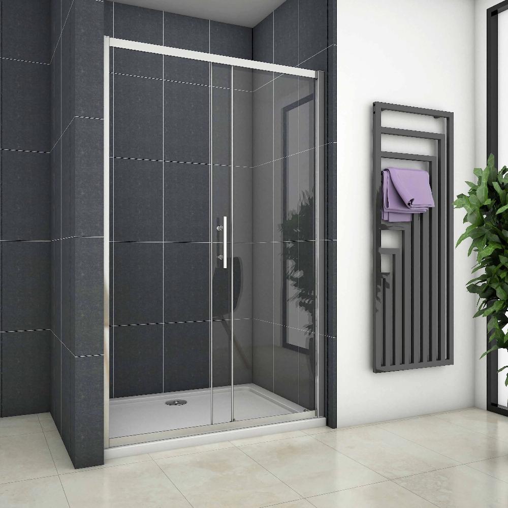 sliding AICA shower door,1000,Shower Stone Tray