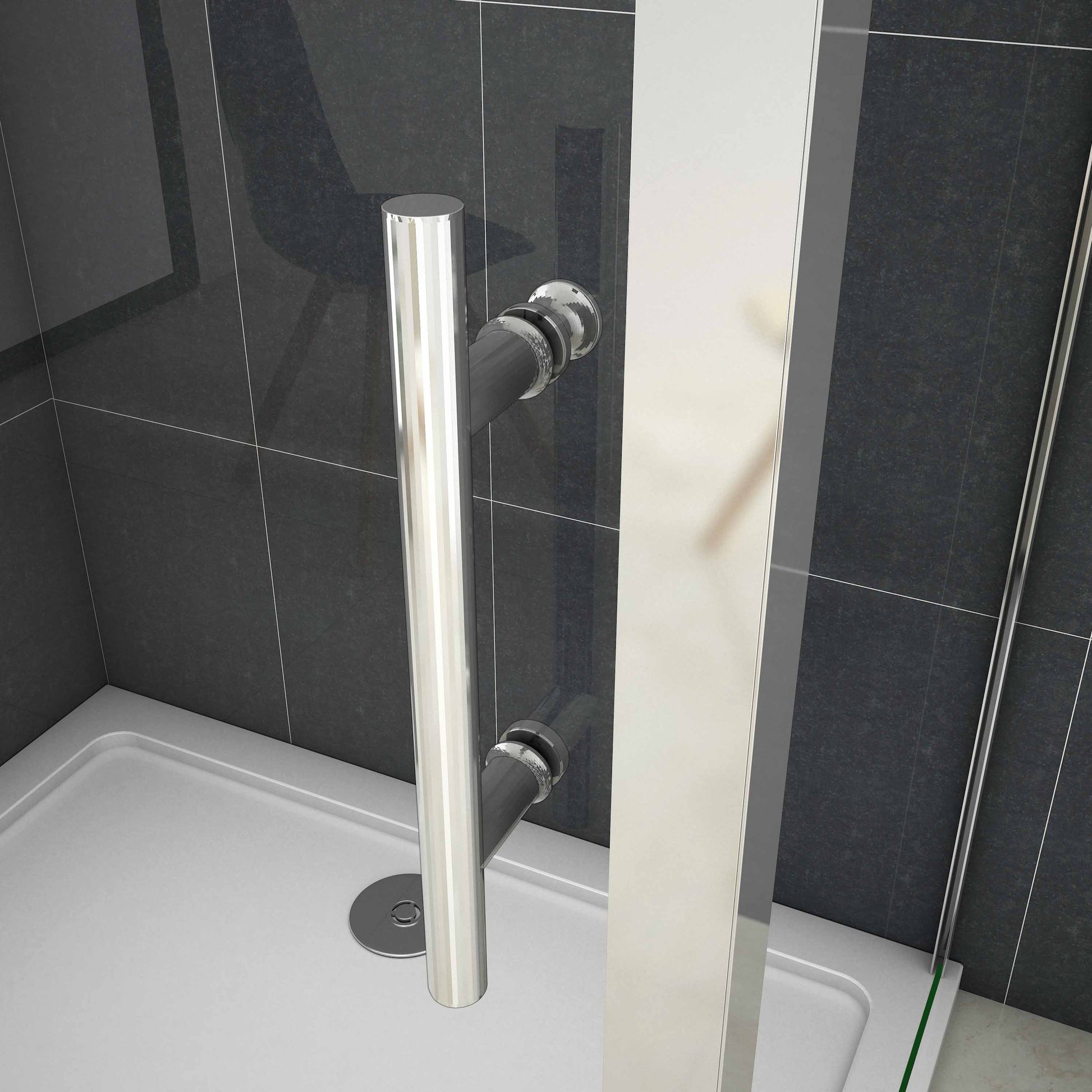 AICA Sliding shower rectangle enclosures Sliding Door 190cm