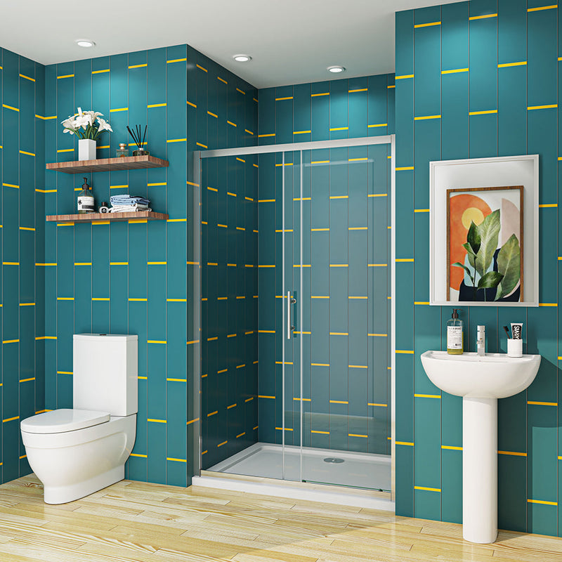 AICA-bathrooms-Glass-Sliding-Shower-Enclosure-Door-3