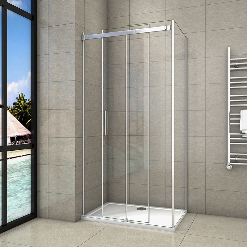 195H Sliding Shower Door SL-2N-95+SPKL-G-95