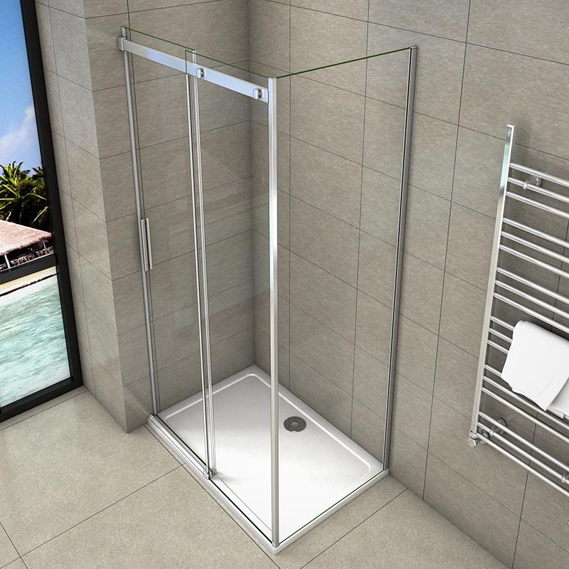 195H Sliding Shower Door SL-2N-95+SPKL-G-95