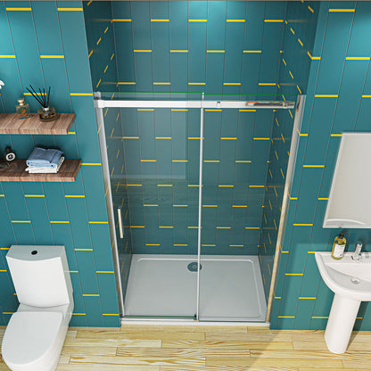 AICA-bathrooms-Shower-Frameless-120cm-Sliding-Door-4