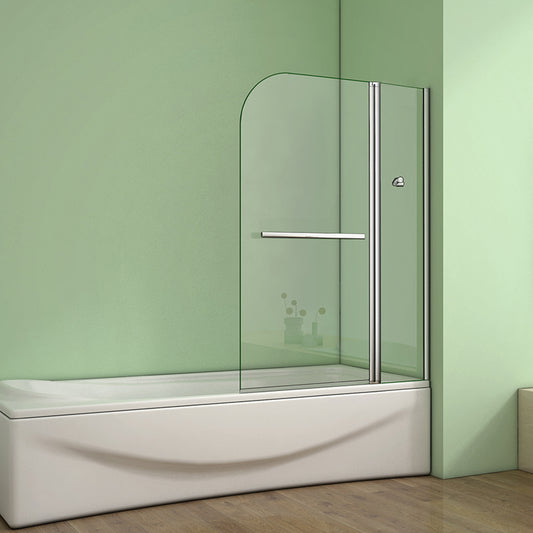 1000 180 degrees Pivot Shower, Bath Screen easy clean Glass,