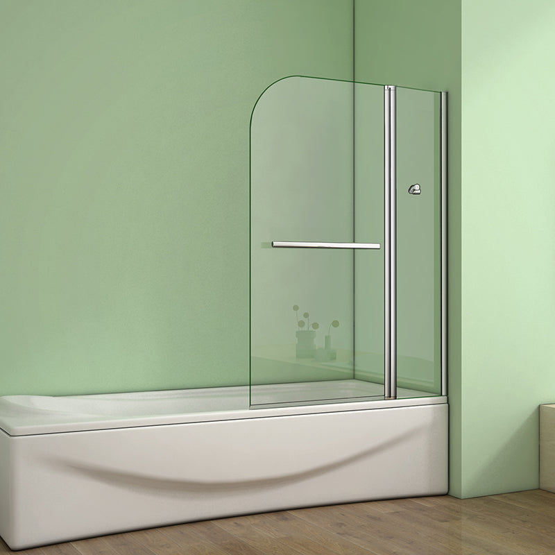 AICA Pivot Shower Bath Screen NANO Glass 100x140CM 180 degrees — Aica ...