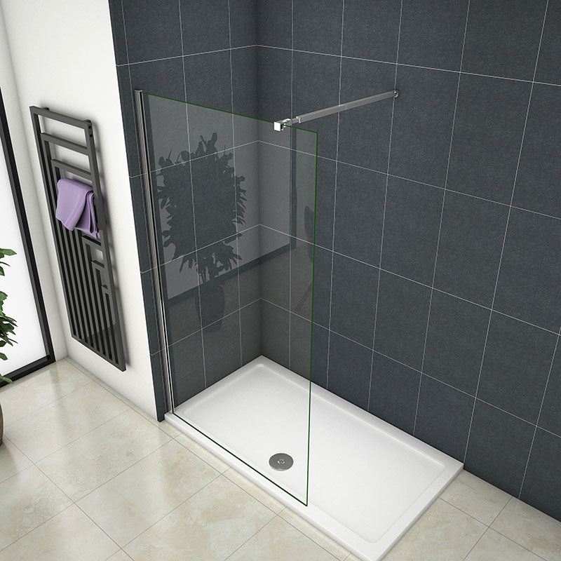 70-120cm x 185cm Walk in shower screen EasyClean