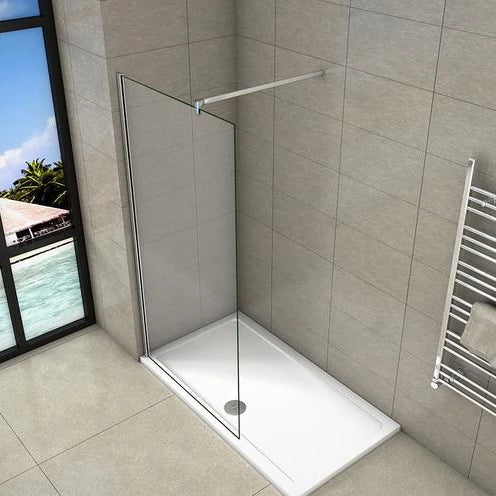 Shower Screen 8mm Walk In Nano Glass Wet Room Shower Panel
