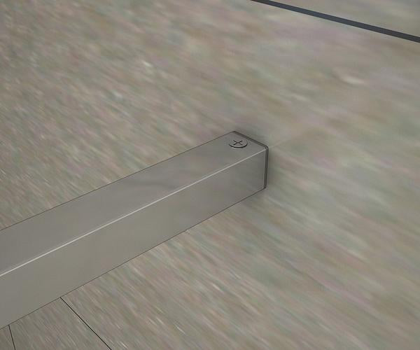 Shower Screen 8mm Walk In Nano Glass Wet Room Shower Panel