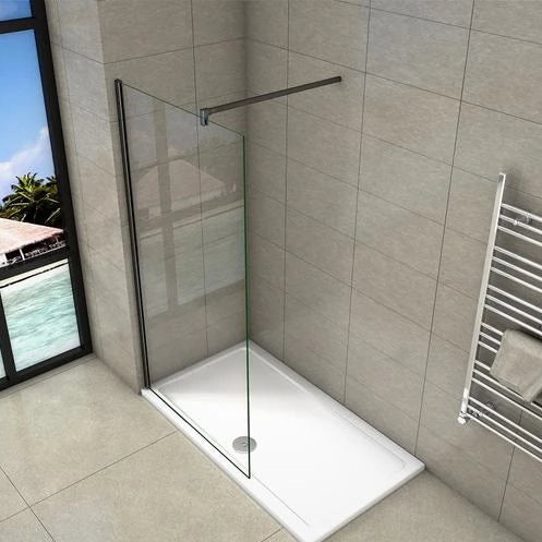 Shower Screen 8mm Walk In Nano Glass Wet Room Shower Panel