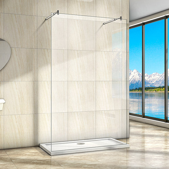 New Wet ROOM AICA shower enclosure, Screen Panel, 8,Double Support Bar