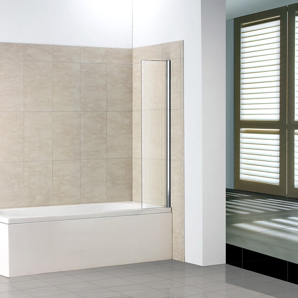 250/300/350mm Bath Shower Screen Fixed Panel
