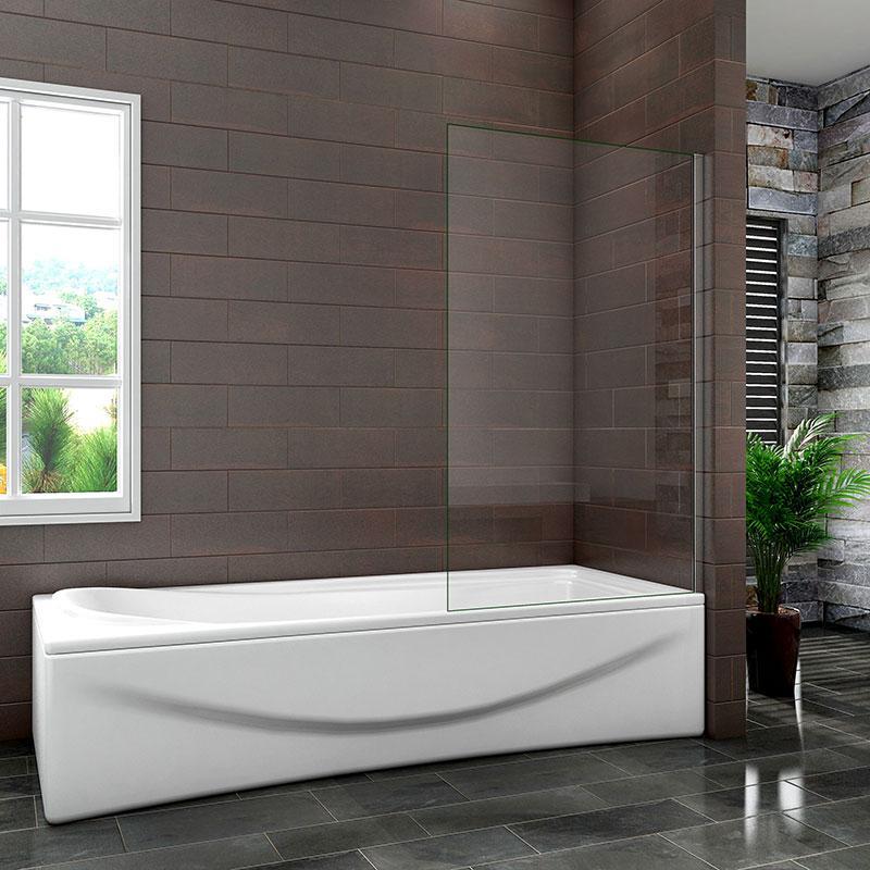 25/30/35/70/80cm Square Fixed Panel Bath Shower Screen